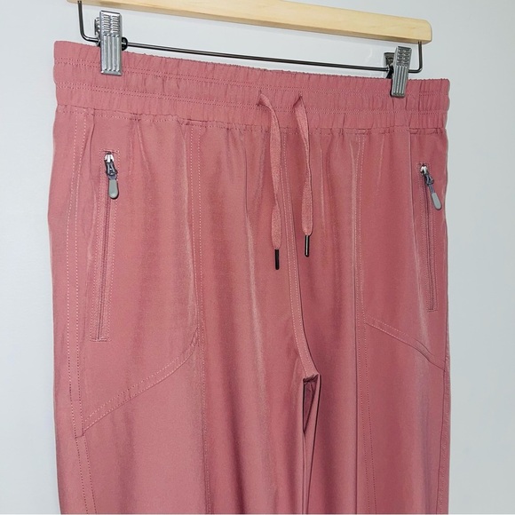 Libin Lightweight Joggers Women's Size Medium Dusty Rose Pink Quick Dry Pants - Picture 5 of 10